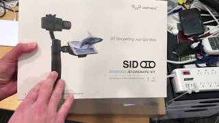 SID 3D Action Camera Unboxing